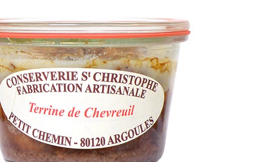 Terrine de chevreuil - Conserverie Saint-Christophe