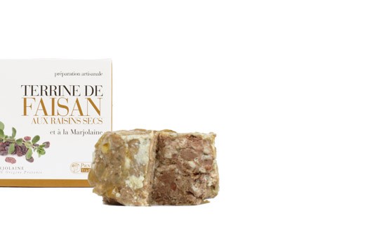 Terrine de Faisan aux Raisins et à la Marjolaine - Provence Tradition