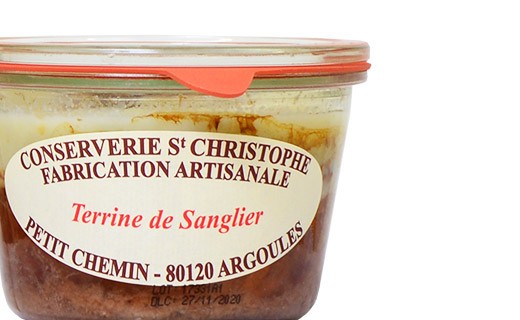 Terrine de sanglier - Conserverie Saint-Christophe