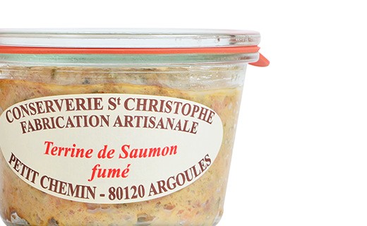 Terrine de saumon fumé - Conserverie Saint-Christophe