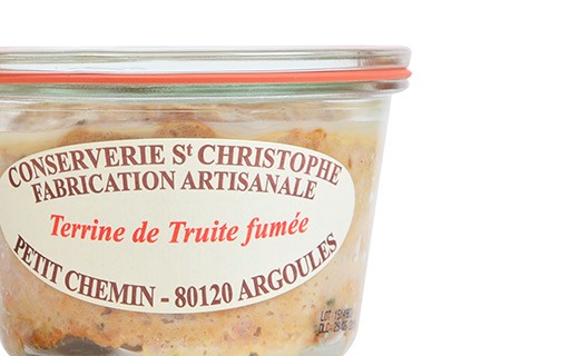 Terrine de truite fumée - Conserverie Saint-Christophe