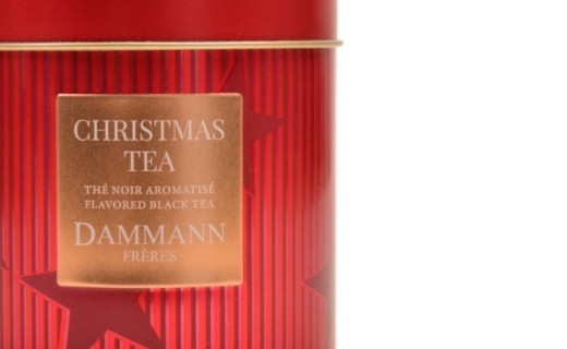 Thé Christmas Tea Rouge - boîte métal - Dammann Frères