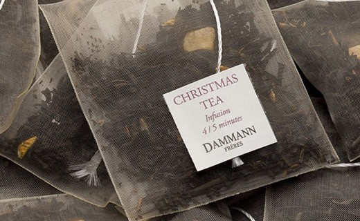 Thé Christmas Tea Rouge - sachet cristal - Dammann Frères