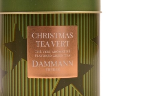 Thé Christmas Tea Vert - boîte métal - Dammann Frères