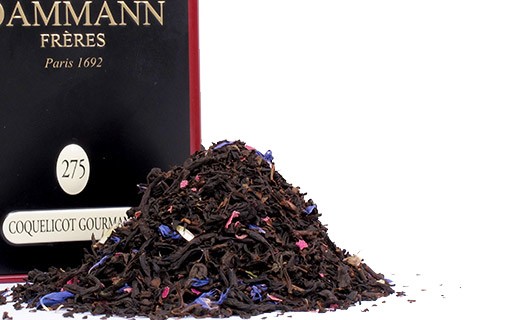 Thé Coquelicot Gourmand - boîte métal - Dammann Frères
