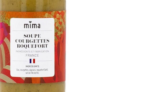 Soupe courgettes roquefort bio - Mima Bio