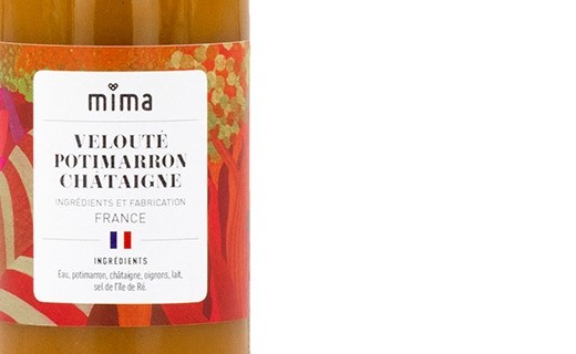 Velouté potimarrons châtaignes bio - Mima Bio