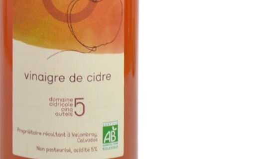 Vinaigre de cidre de Normandie bio - Domaine des Cinq Autels