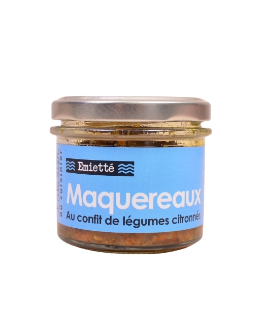 Emietté de maquereaux au confit de légumes citronnés - Edélices