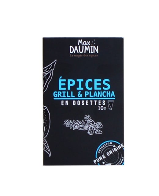 Mélange d'épices grill et plancha - 10 berlingots - Edélices