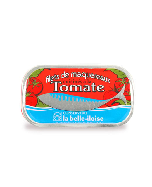Filets de maquereaux cuisinés à la tomate - Edélices