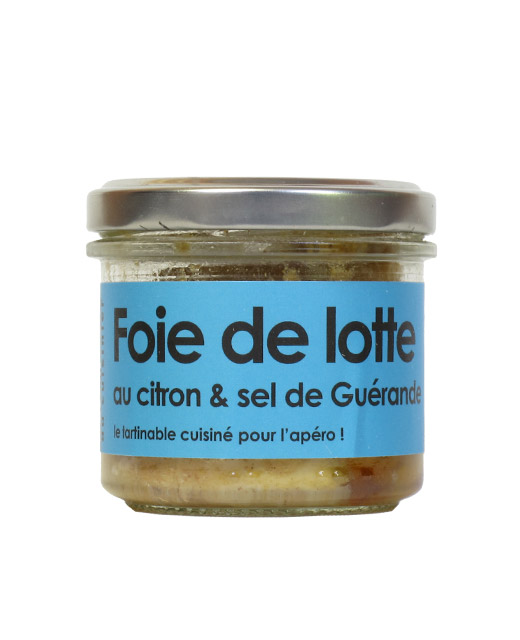 Rillettes de foie de lotte au citron et sel de Guérande - Edélices