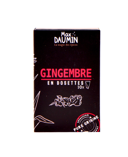 Gingembre bio - 10 berlingots - Edélices