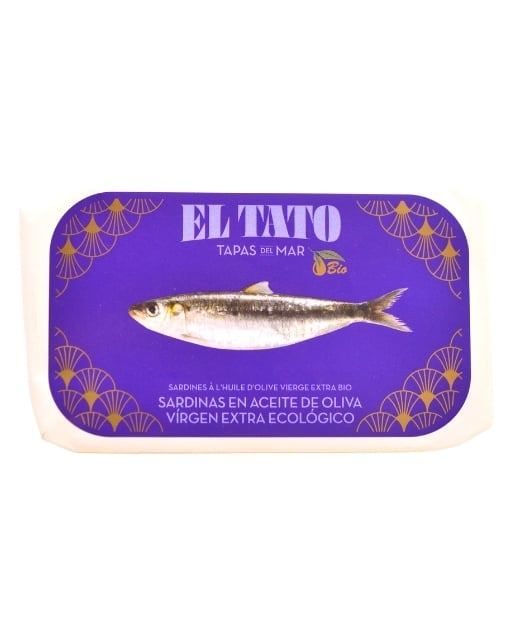 Grosses sardines à l'huile d'olive vierge extra bio - Edélices