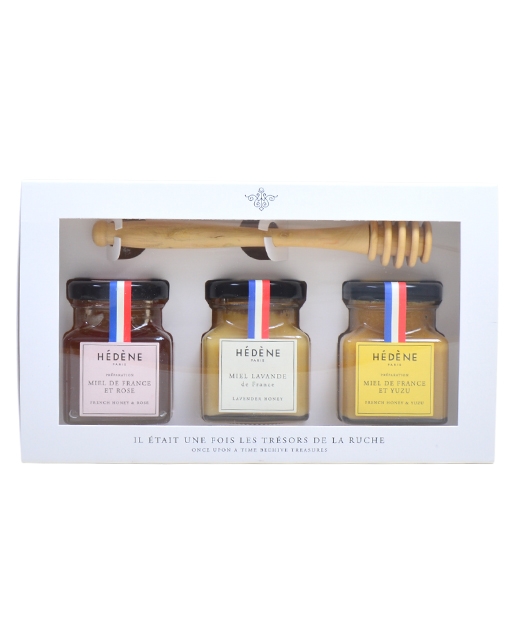 Coffret miel trésor de la ruche - Rose, lavande & yuzu