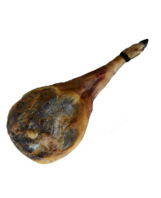 Jambon de porc noir de Bigorre 24 mois - avec os et avec couenne - Edélices