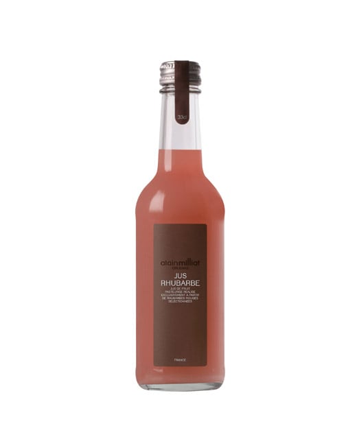 Jus de Rhubarbe rouge Alain Milliat