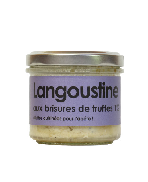 Rillettes de langoustine aux brisures de truffes