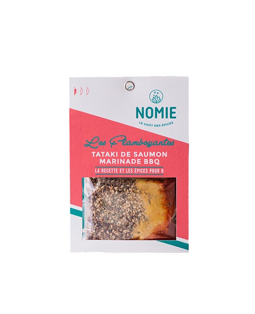Épices pour tataki de saumon et marinade - les flamboyantes - Edélices