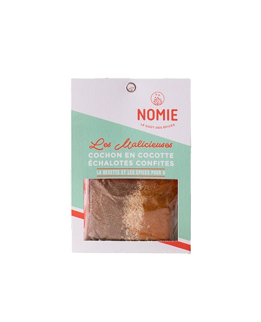 Épices pour cochon cocotte échalotes confites - les malicieuses - Edélices