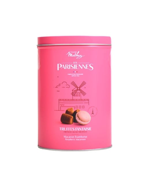 Truffes Fantaisie Macaron Framboise - Collection Les Parisiennes - Edélices