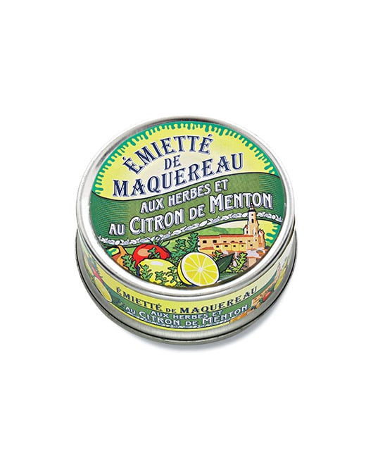 Émietté de maquereau aux herbes et au citron de Menton - Edélices
