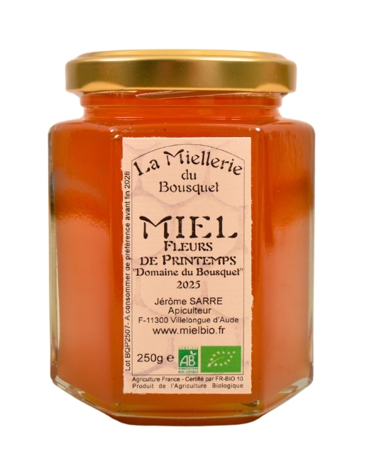 Miel de fleurs de printemps bio - Edélices