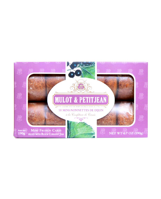 Mini-nonnettes de Dijon - confiture de cassis - Edélices
