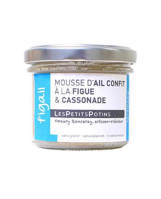 Figail - Mousse d'ail confit à la figue et à la cassonade