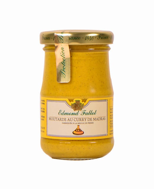 Moutarde au curry de Madras - Edélices