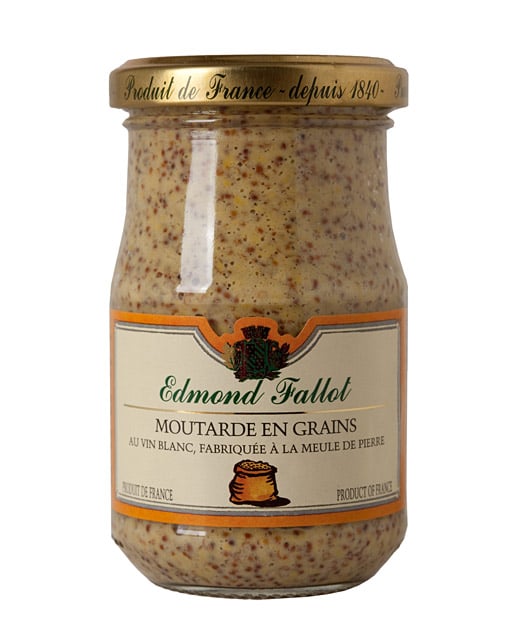 Moutarde en grains au vin blanc - Edélices