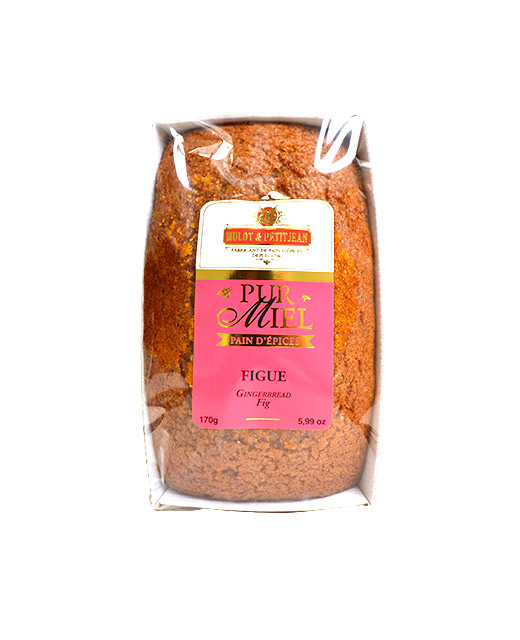 Pain d'épices pur miel - Figue 