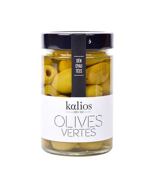 Olives vertes dénoyautées