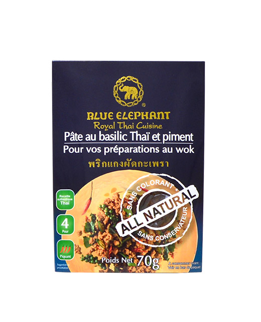 Pâte de basilic Thaï au piment