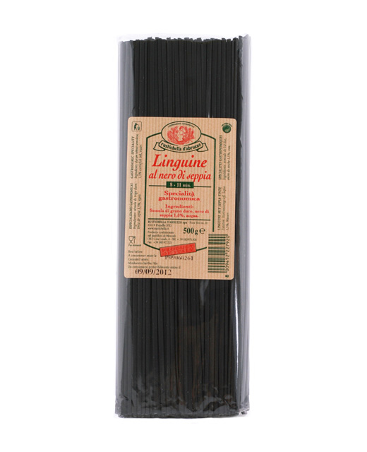 Linguine à l'encre de seiche - Edélices