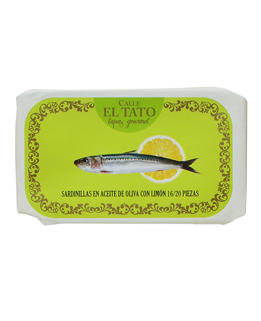 Petites sardines à l'huile d'olive et au citron - Edélices