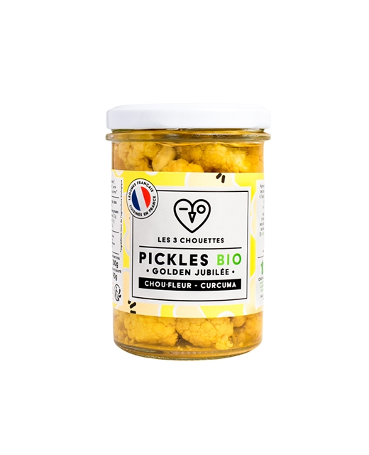 Pickles de chou fleur au curcuma - Golden Jubilée
