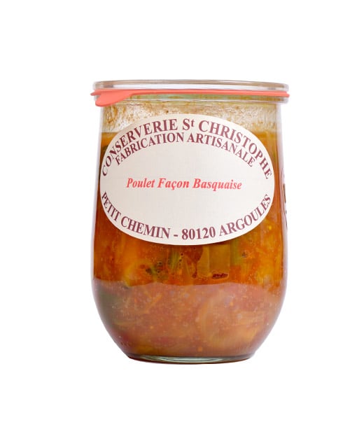 Plat cuisiné Poulet basquaise - Edélices