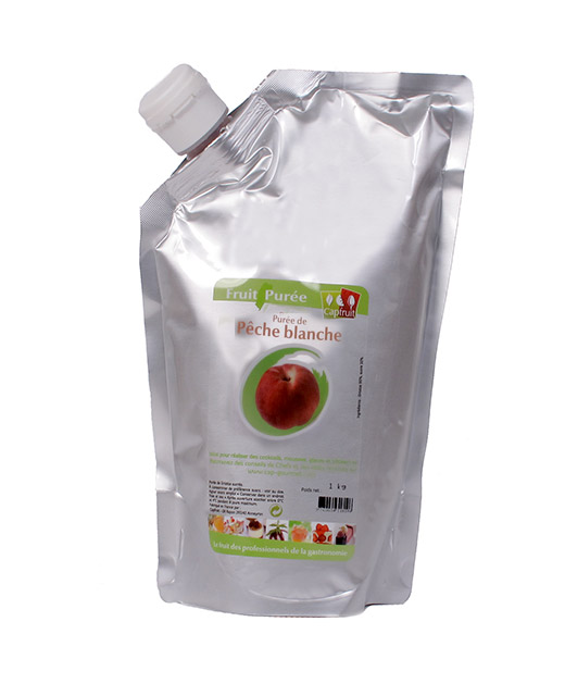 Purée de Pêche Blanche - Edélices