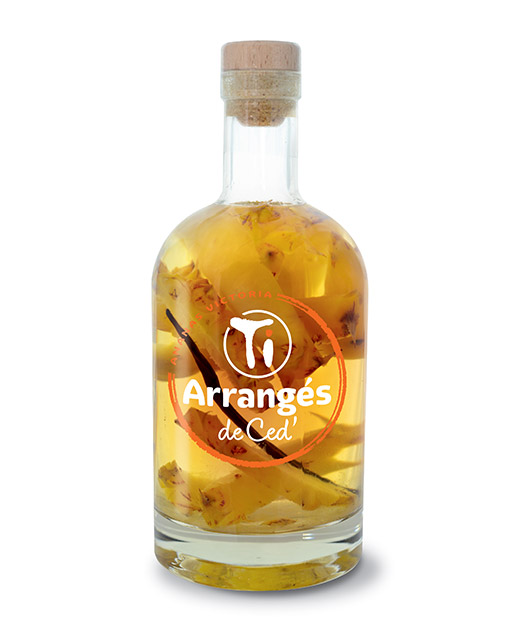 Rhum arrangé à l'Ananas Victoria - Edélices