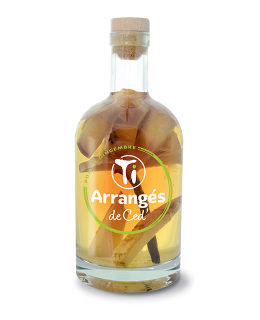Rhum arrangé à la Pomme et au Gingembre - Edélices
