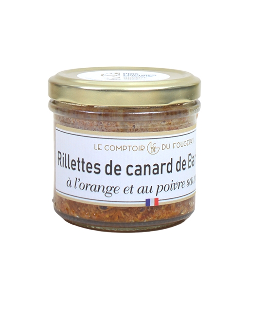Rillettes de canard de Barbarie à l'orange - Edélices
