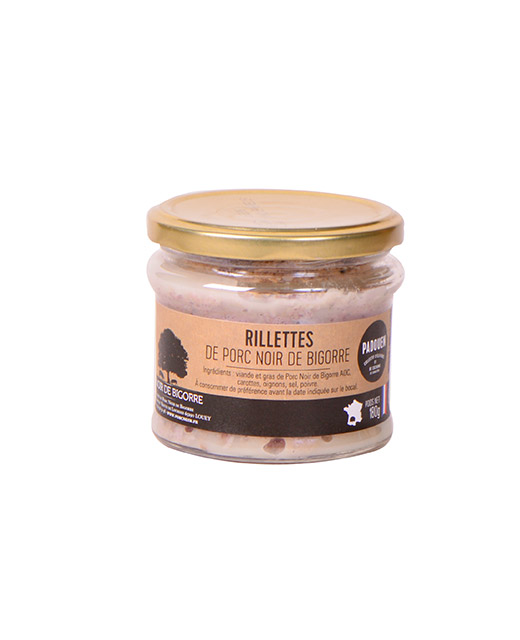 Rillettes de porc noir de Bigorre