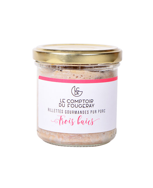 Rillettes de porc aux trois baies - Edélices