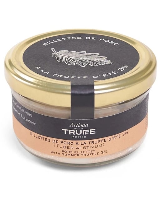 Rillettes de porc à la truffe d'été 3%