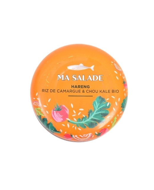 Salade de Hareng, riz de Camargue et Chou Kale Bio - Edélices
