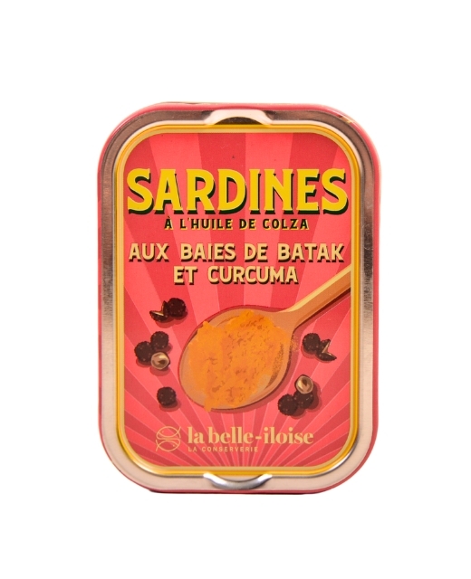 Sardines aux baies de Batak et curcuma - Edélices
