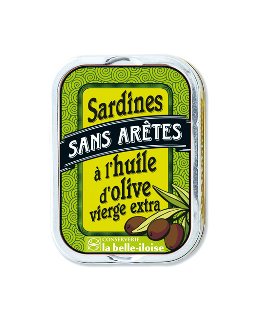 Sardines sans arêtes à l’huile d’olive - Edélices