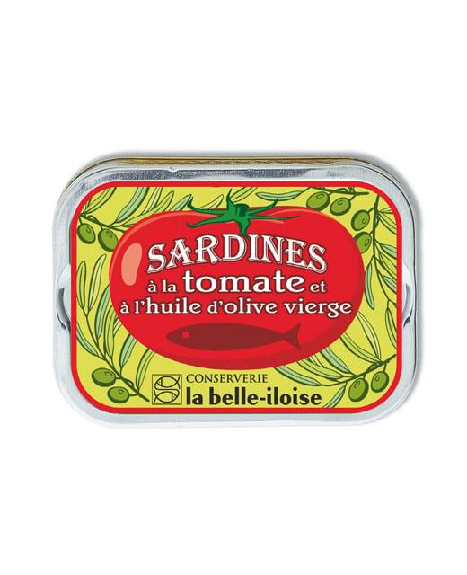 Sardines à l’huile d’olive et à la tomate - Edélices