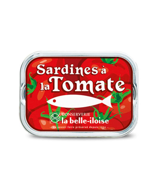 Sardines à l’huile de tournesol et à la tomate